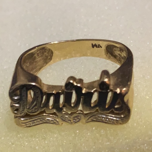 custom ring gold 14 - Picture 2 of 4
